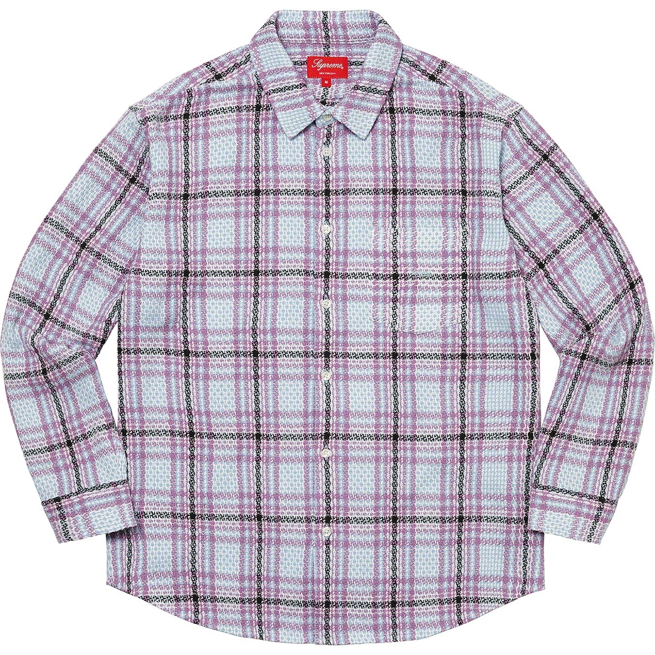 Basket Weave Plaid Shirt view 11